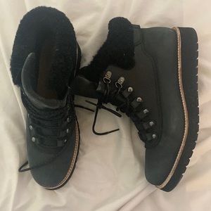 Cole Haan Zerogrand Black Boots